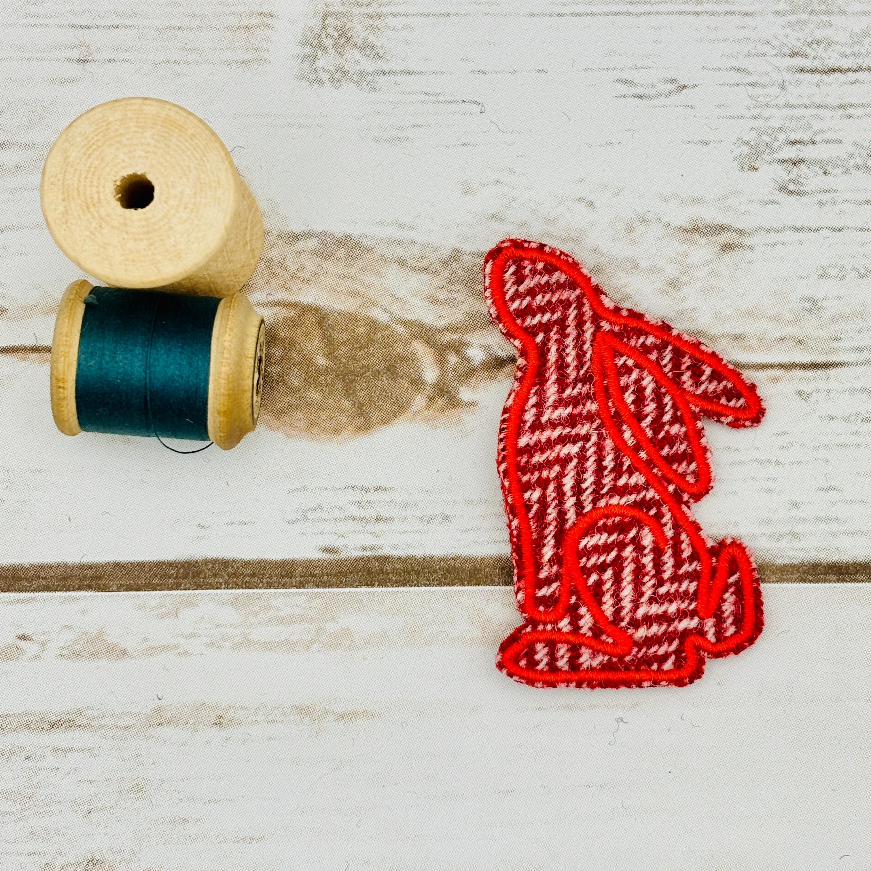 Hare - Harris Tweed Brooch
