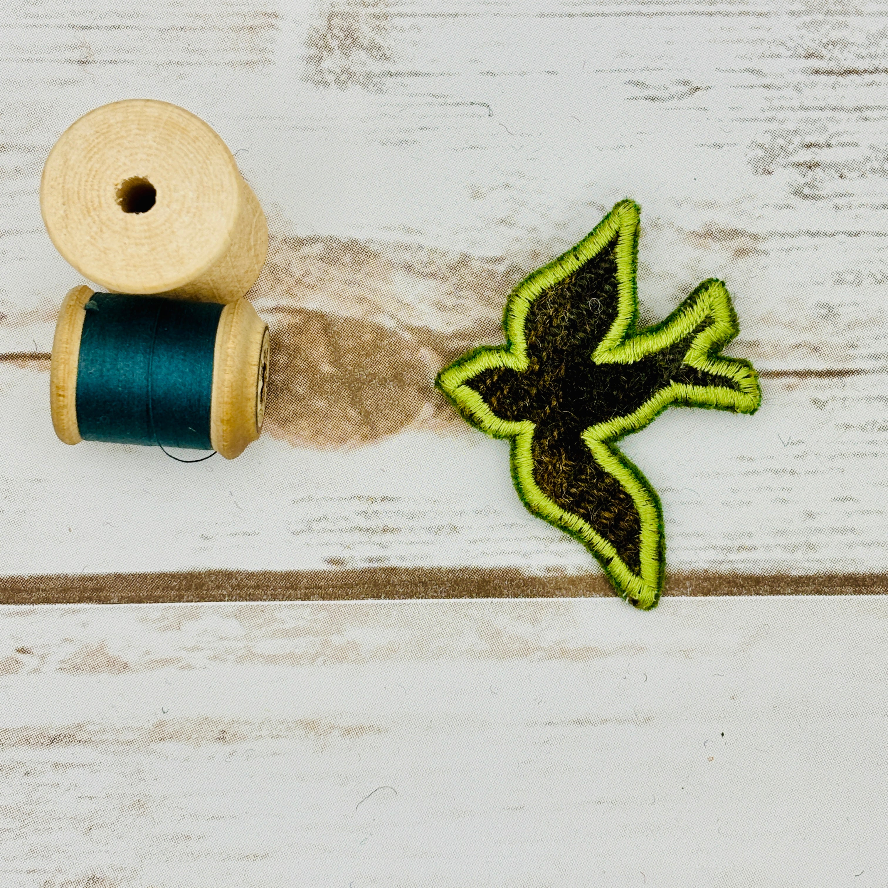 Swallow - Harris Tweed Brooch