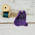 Cat - Harris Tweed Brooch