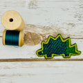 Stegosaurus - Harris Tweed Brooch