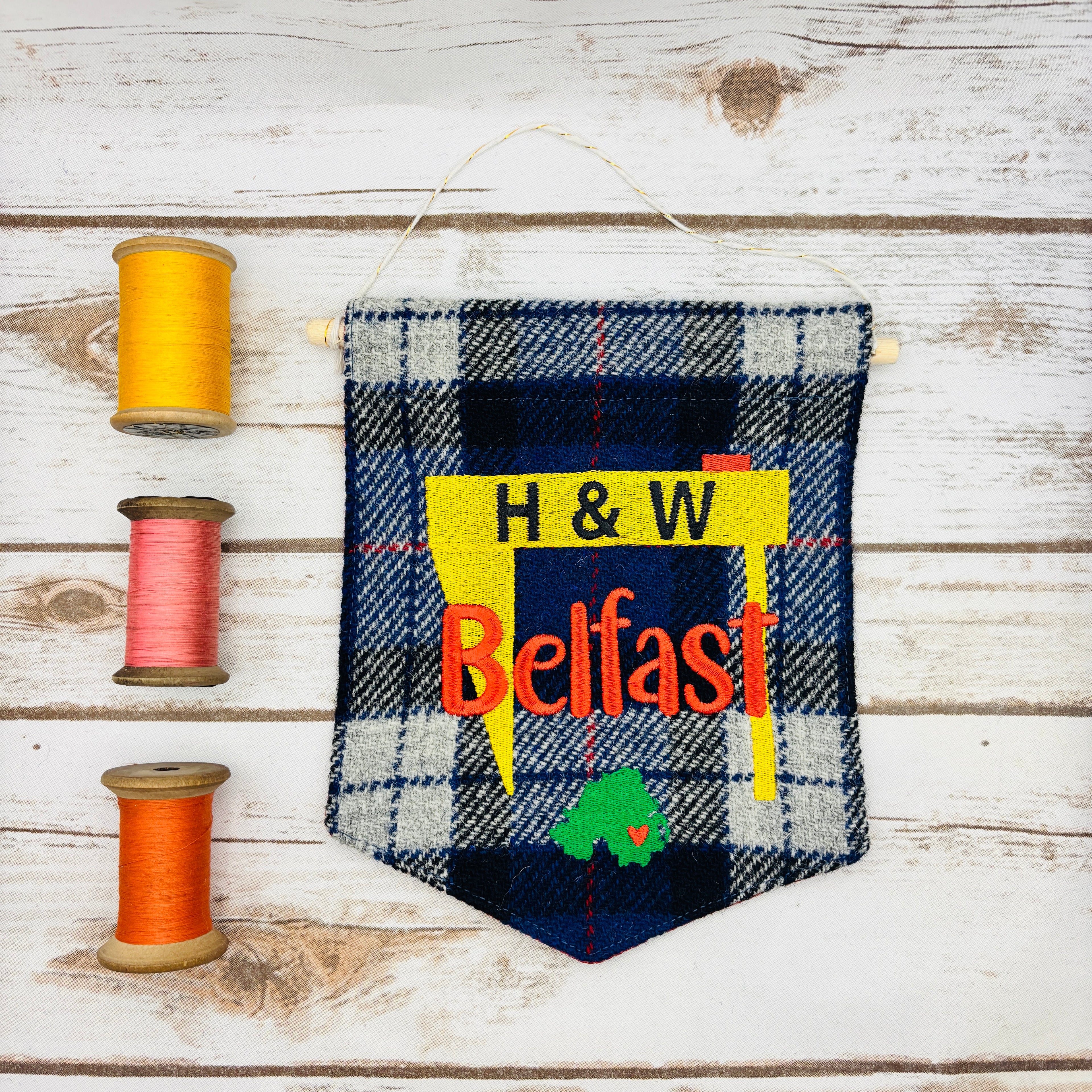 Belfast - Pennant Wall Hanging