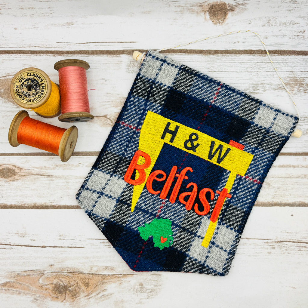 Belfast - Pennant Wall Hanging