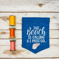 The Beach is calling - Pennant Wall Hanging