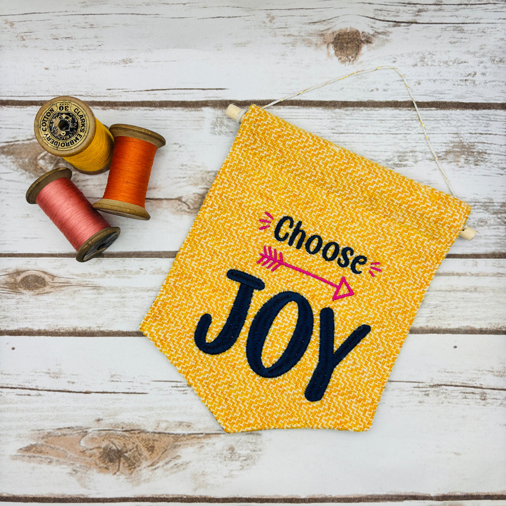 Joy - Pennant Wall Hanging