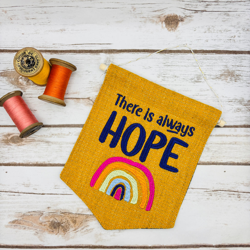 Hope - Pennant Wall Hanging