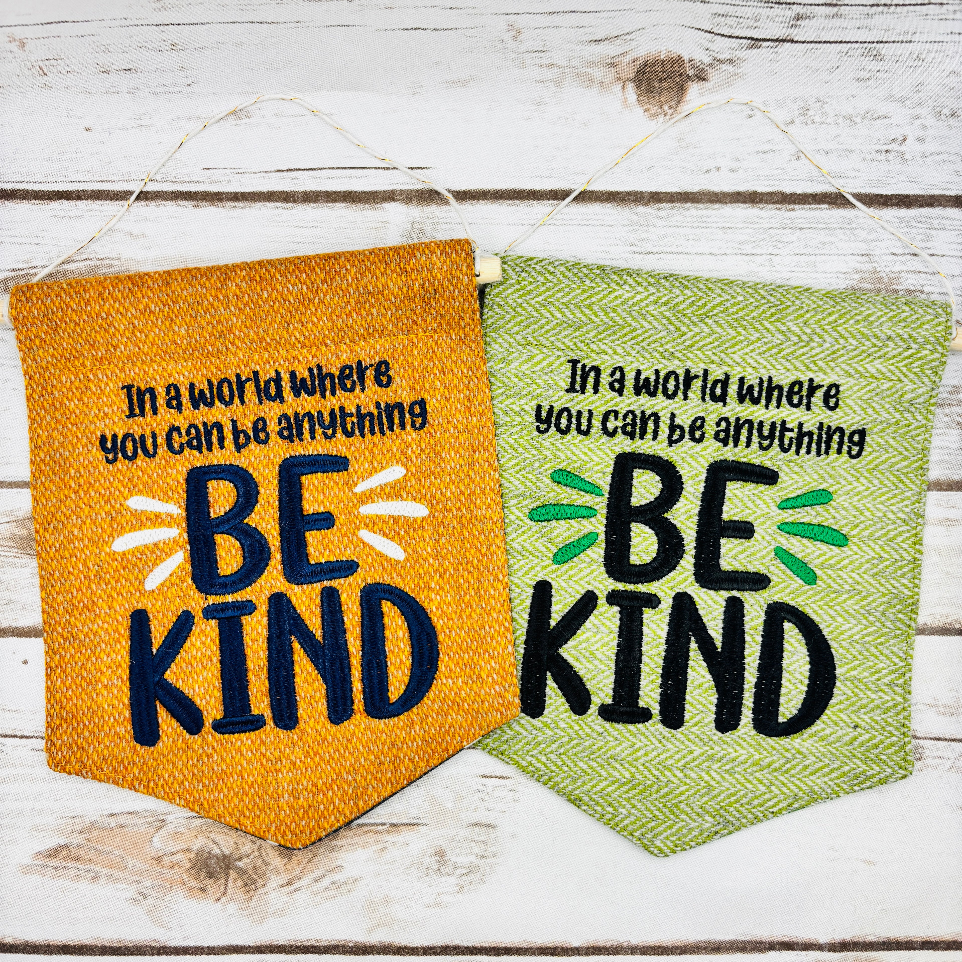 Be Kind - Pennant Wall Hanging