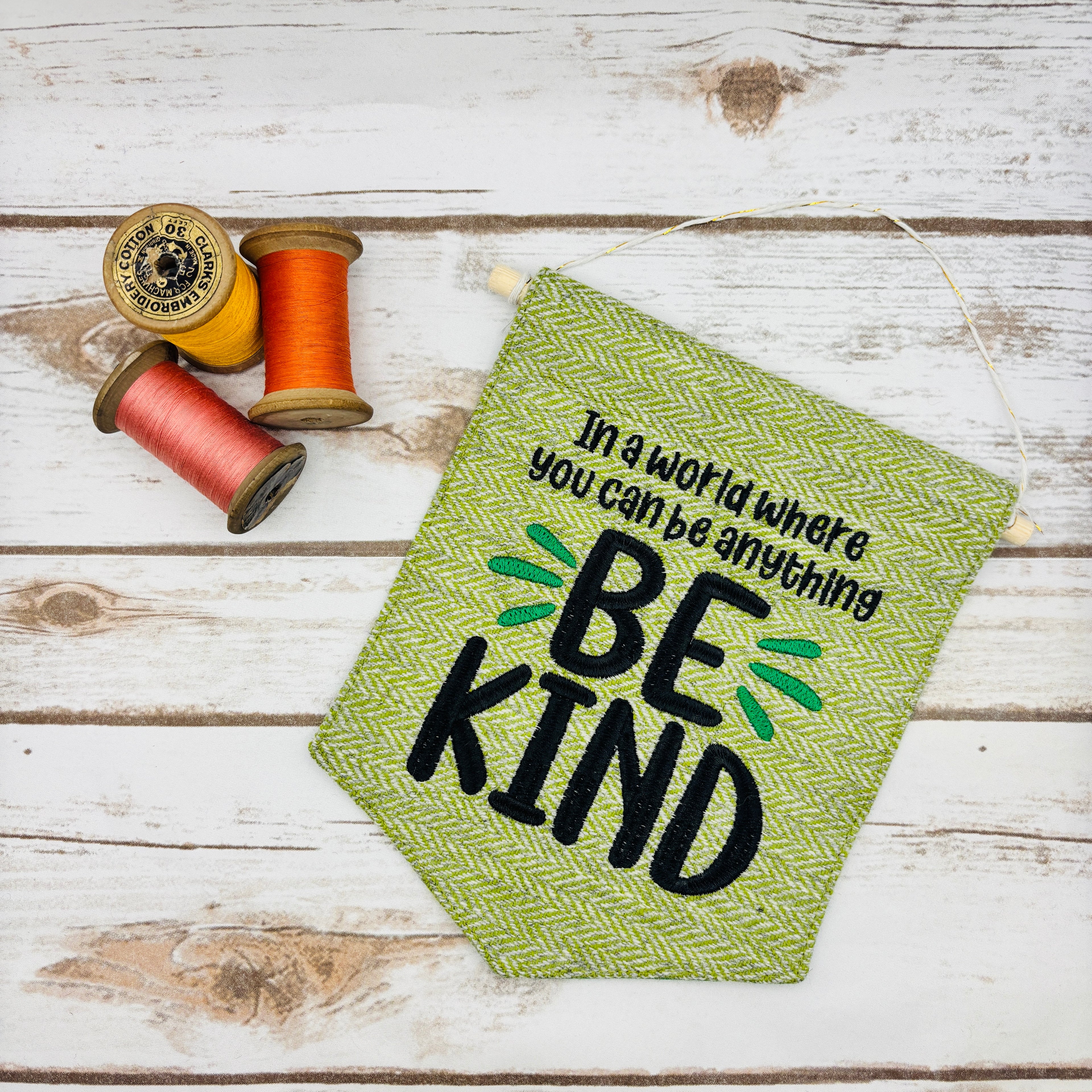Be Kind - Pennant Wall Hanging