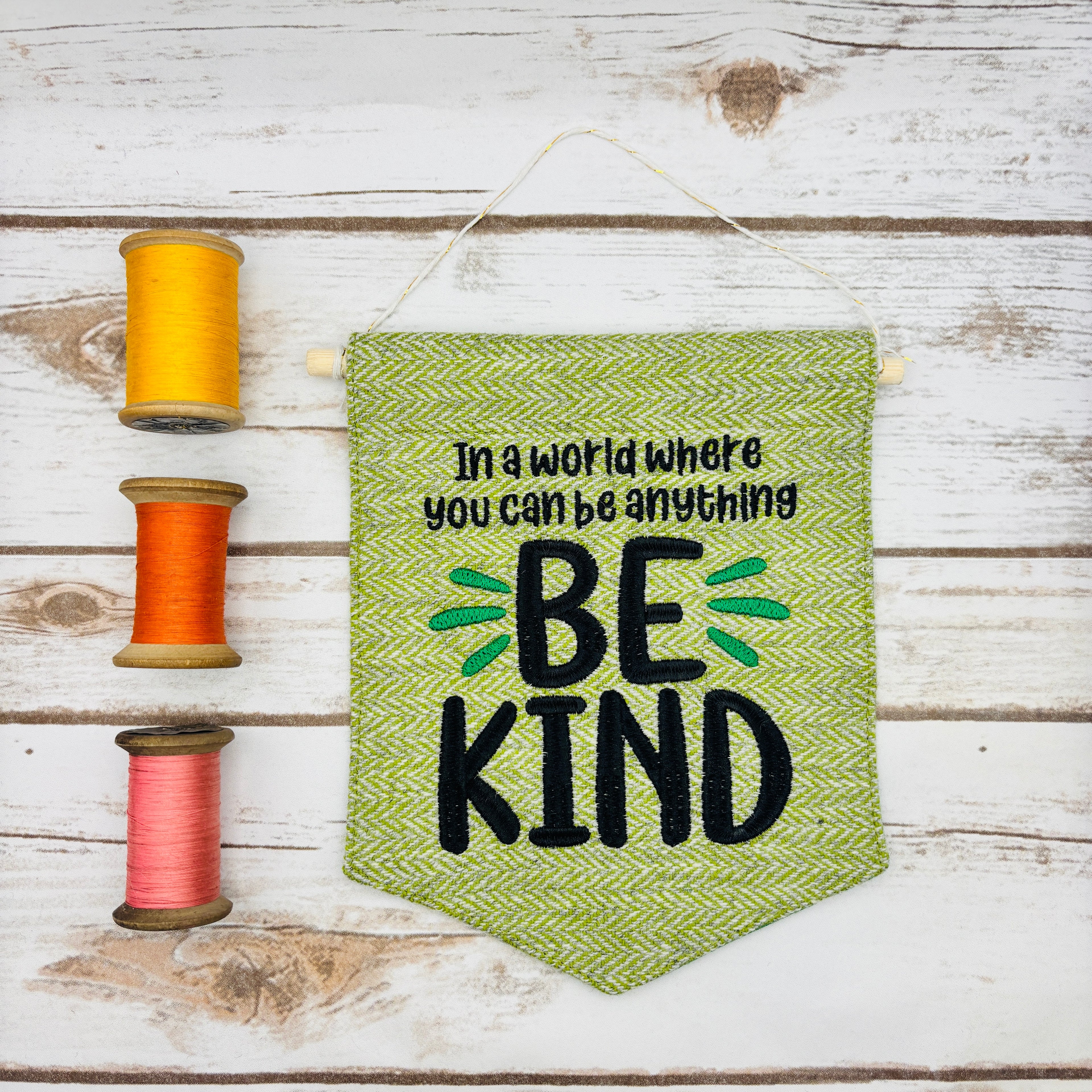 Be Kind - Pennant Wall Hanging