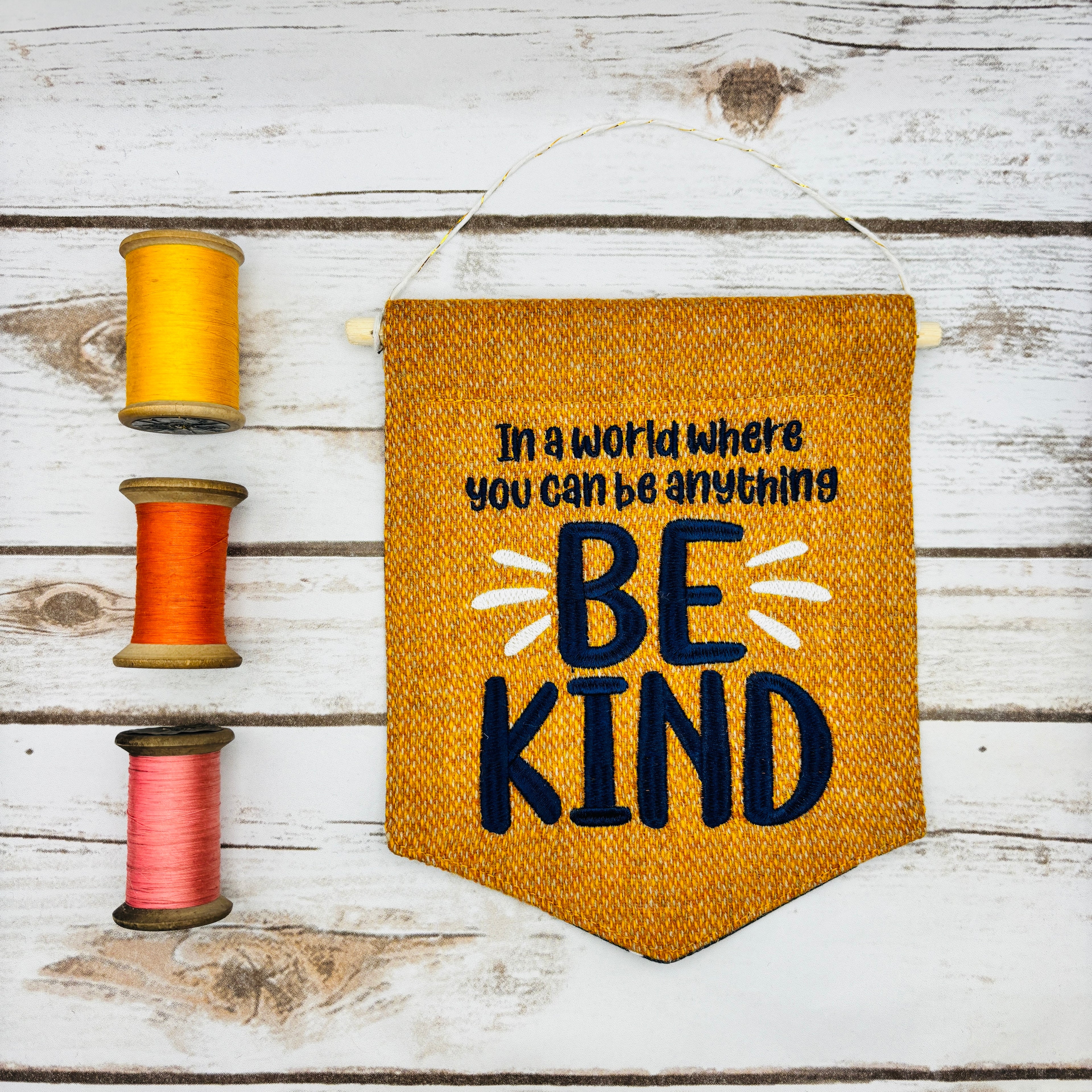 Be Kind - Pennant Wall Hanging