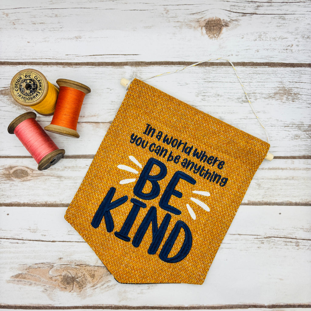 Be Kind - Pennant Wall Hanging
