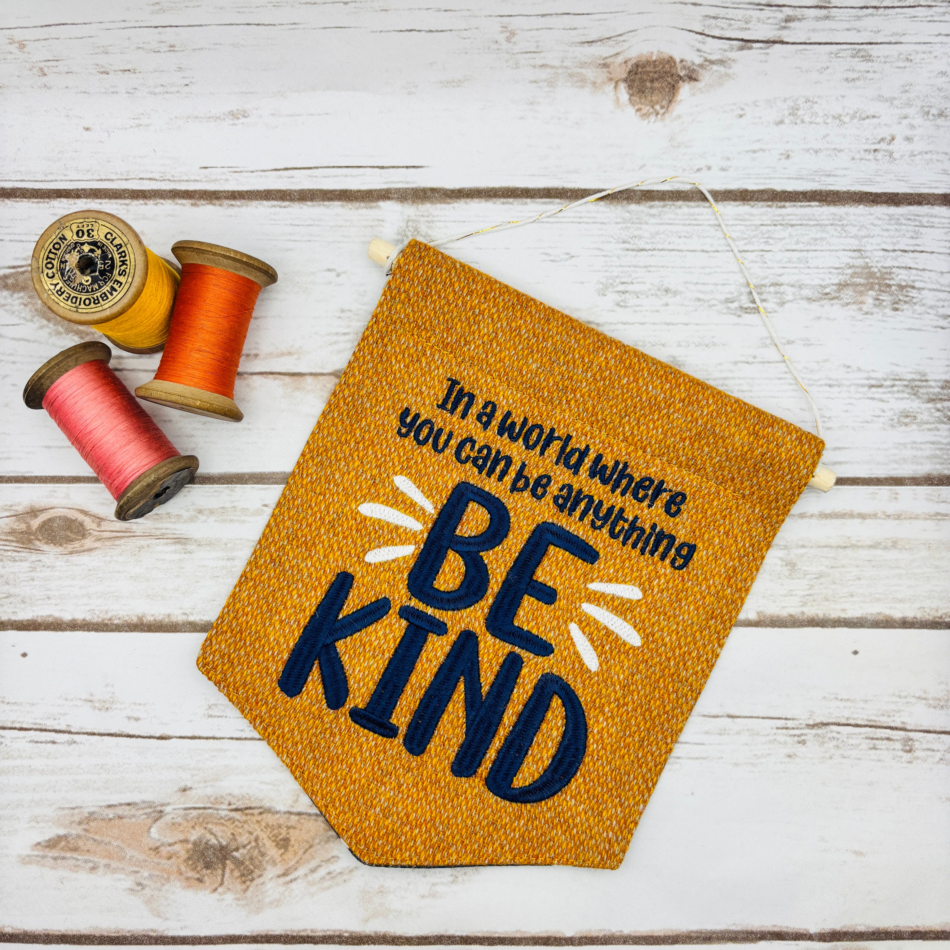 Be Kind - Pennant Wall Hanging