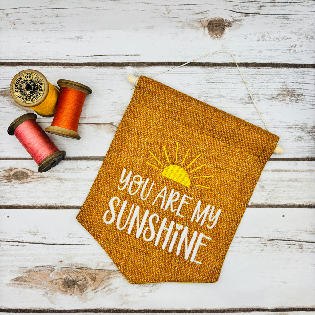You are my Sunshine - Pennant Wall Hanging
