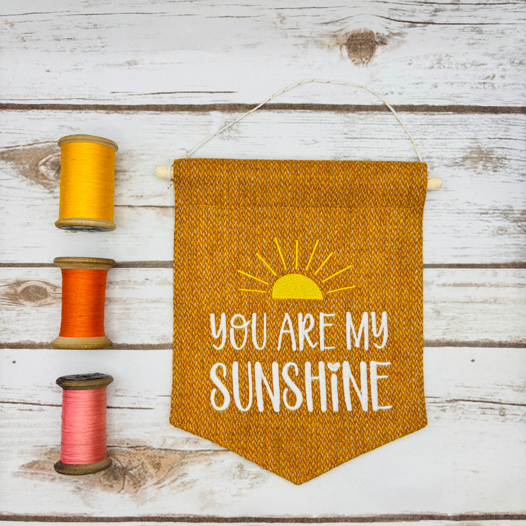 You are my Sunshine - Pennant Wall Hanging