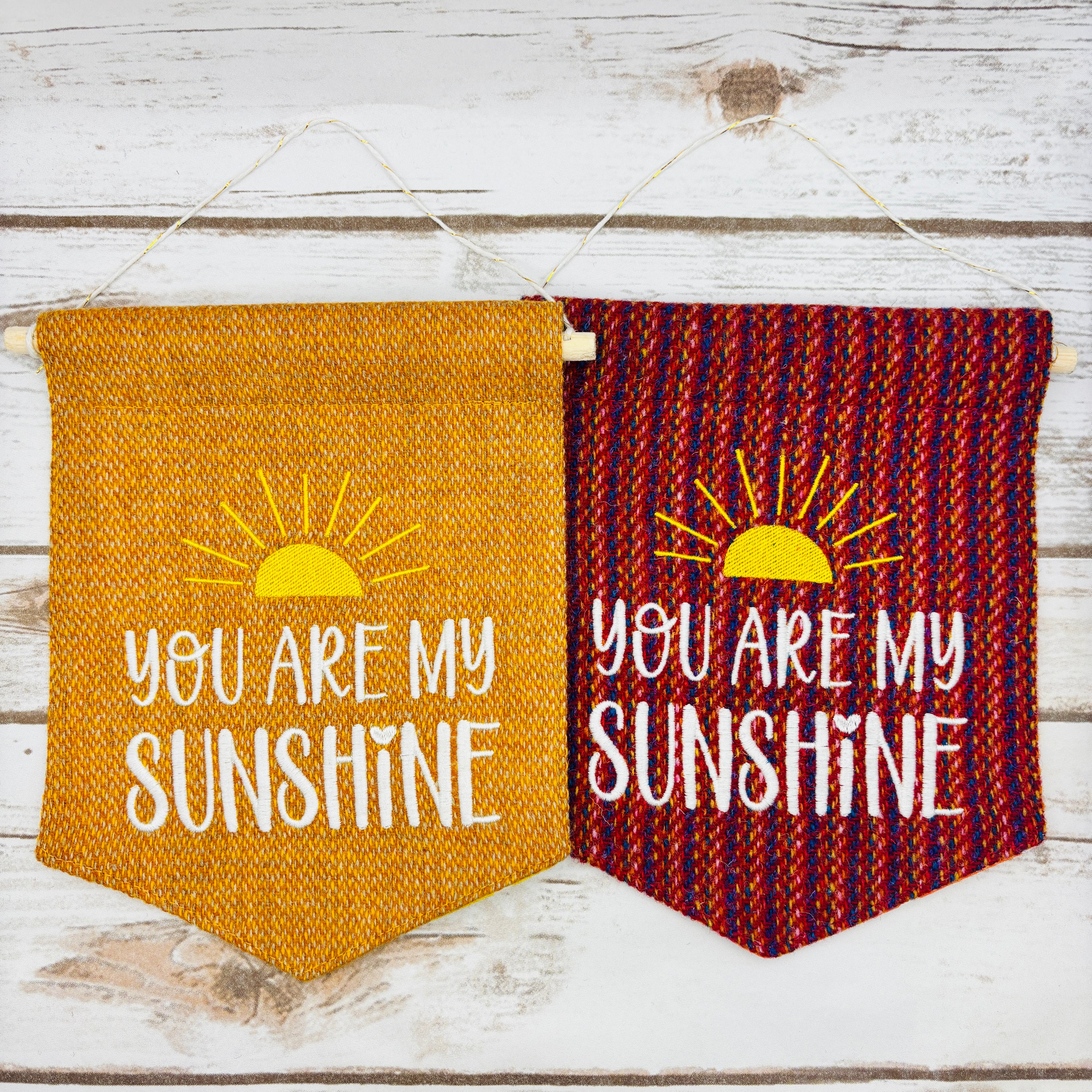 You are my Sunshine - Pennant Wall Hanging