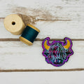 Highland Coo - Harris Tweed Brooch