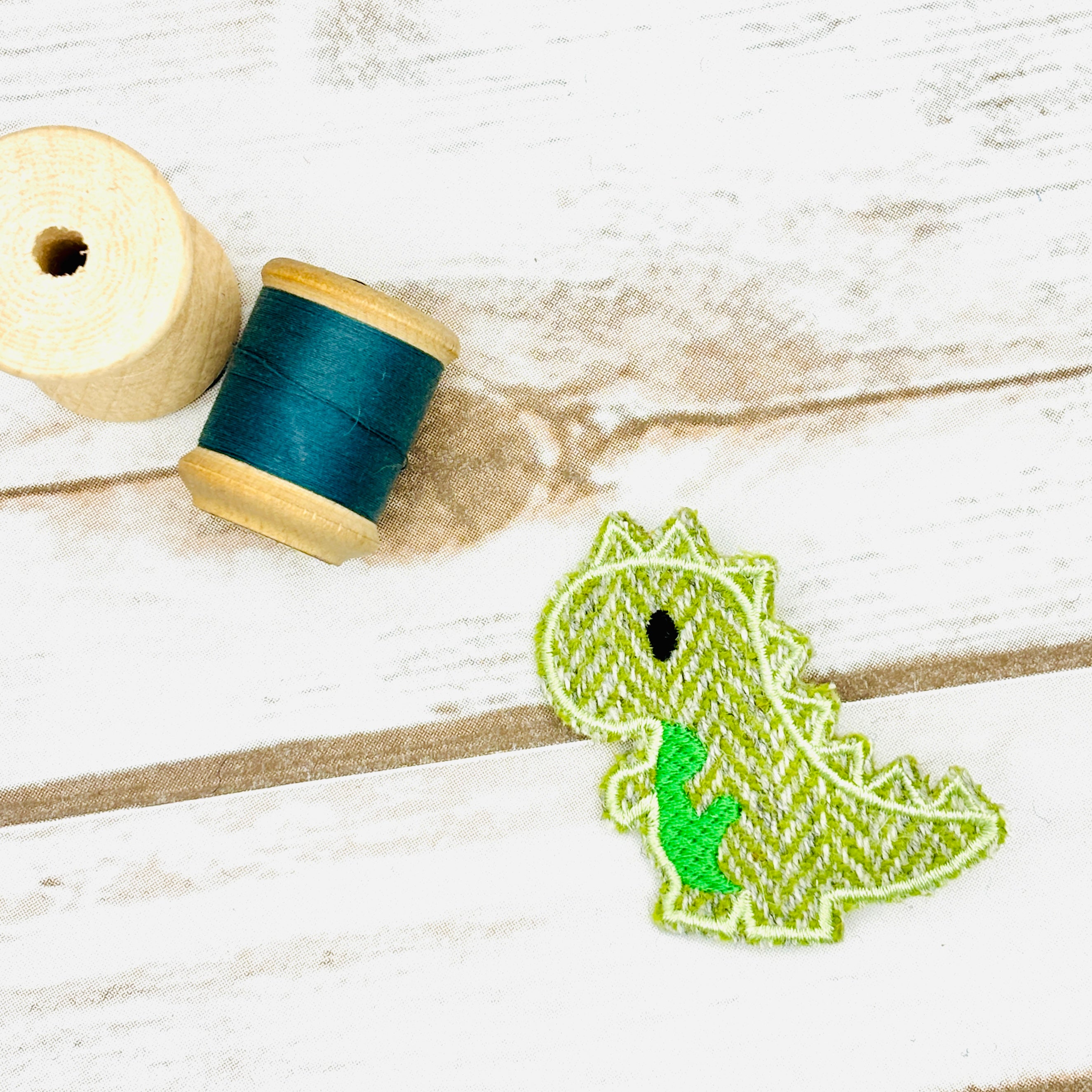 Little T-Rex - Harris Tweed Brooch