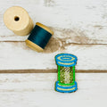 Thread Spool - Harris Tweed Brooch