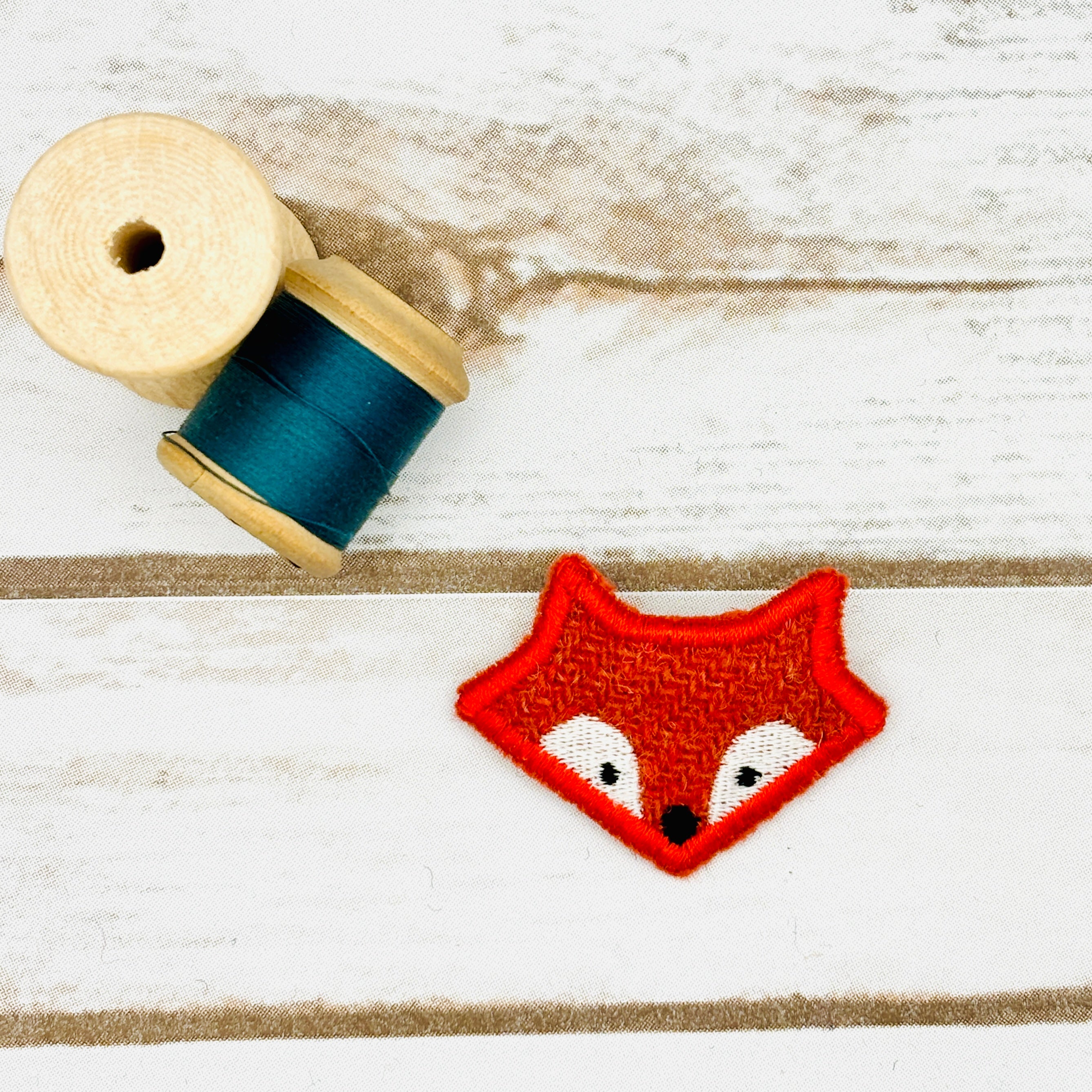 Fox - Harris Tweed Brooch