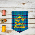 Ray of f’ing sunshine - Pennant Wall Hanging