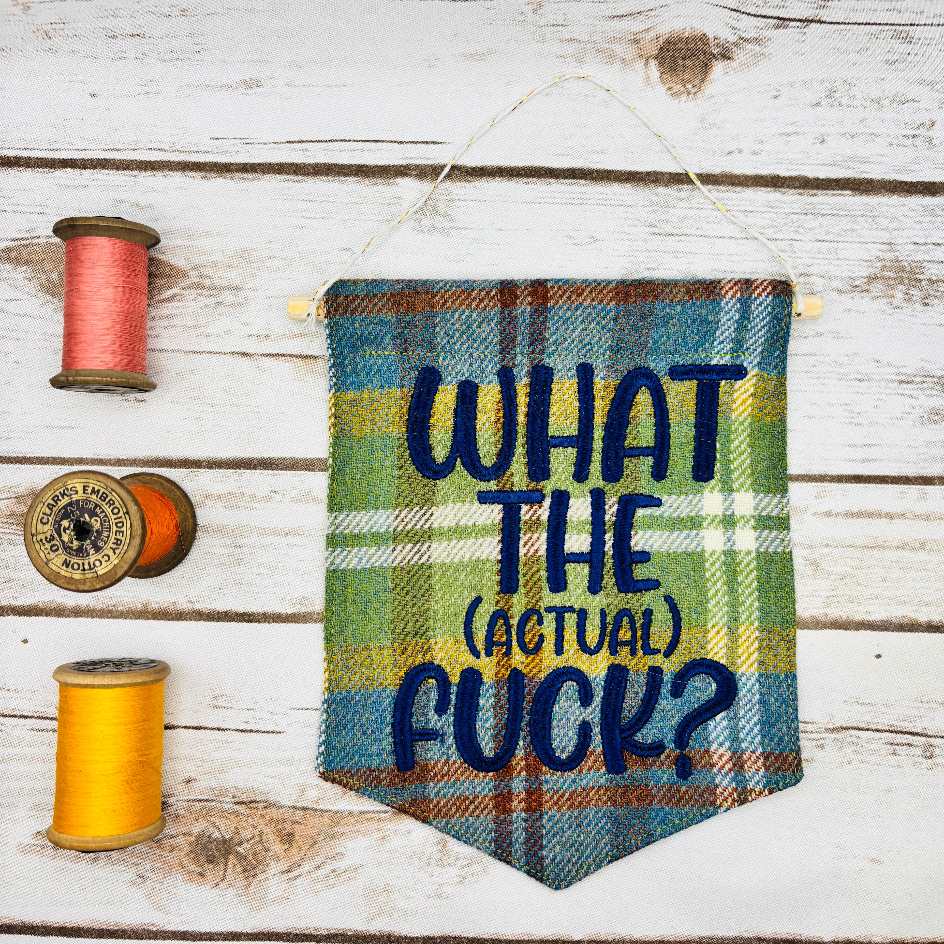 WTF - Pennant Wall Hanging