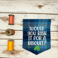 Would you risk it for a biscuit? - Pennant Wall Hanging