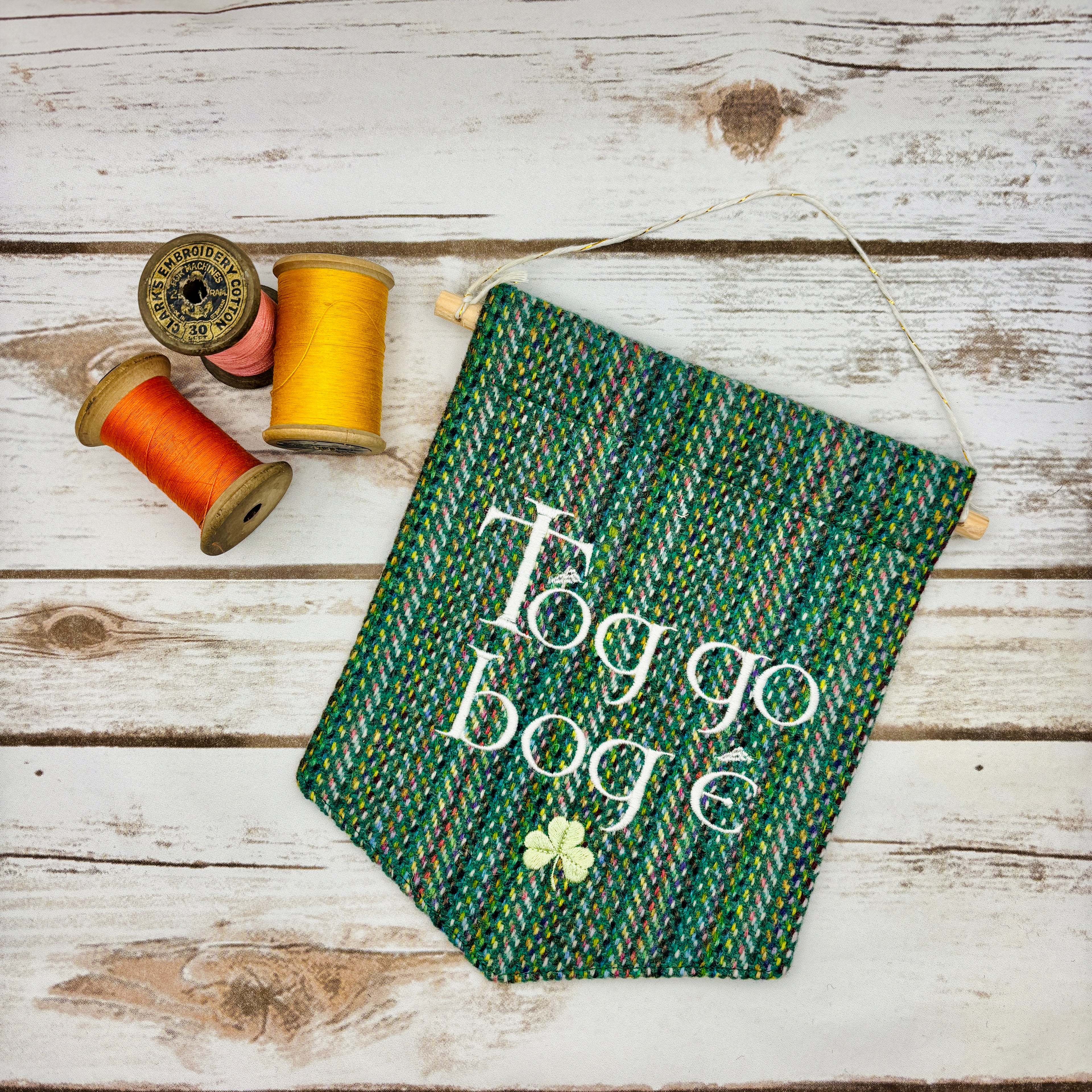 Tóg go bog é - Take it easy - Irish Pennant Wall Hanging