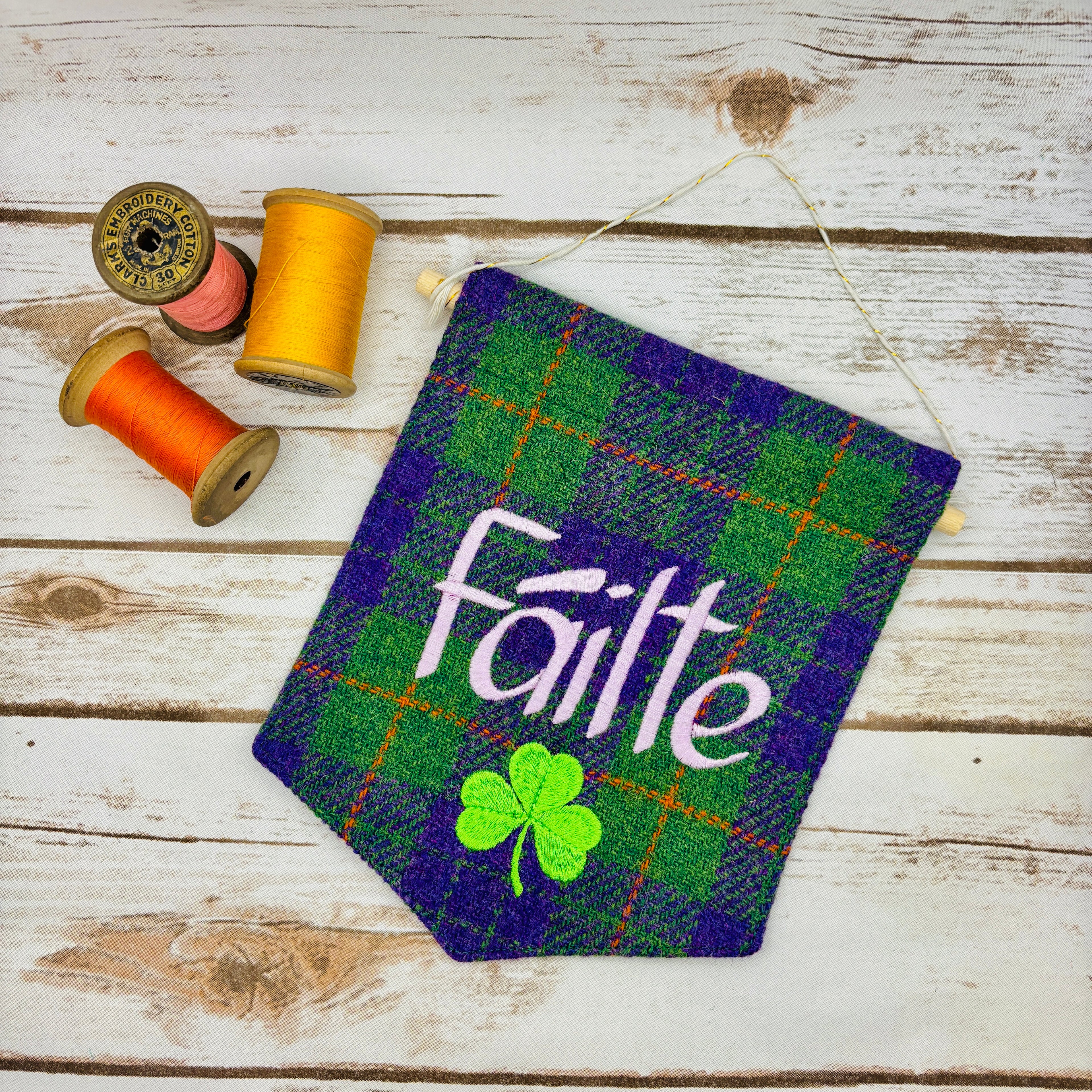 Fáilte - Welcome - Irish Pennant Wall Hanging