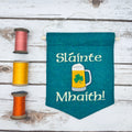Sláinte Mhaith (Lager)- Your good health! or Cheers! - Irish Pennant Wall Hanging