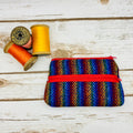Rainbow Tartan Harris Tweed Large Purse