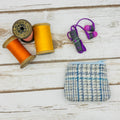 Blue Tartan Harris Tweed Coin Purse