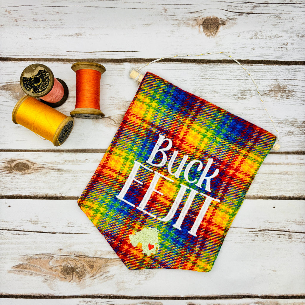 Buck Eejit - Pennant Wall Hanging