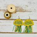 Harris Tweed Jellyfish Earrings